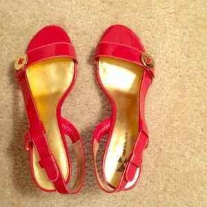 Wedge sandals from Macys